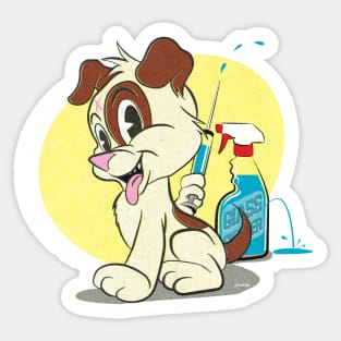 Cuddly Critters Wielding Sharp Objects #3 Sticker